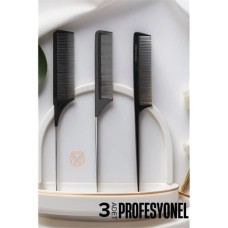 Profesyonel 3'lü Set: Saç Boyama Tarağı