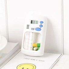 Akıllı Zamanlayıcılı Taşınabilir Hap İlaç Kutusu - BPA İçermez - 7 Günlük