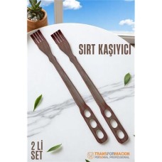Mucizevi Sırt Kaşıma Seti - 2'li Plastik Sırt Kaşıyıcı