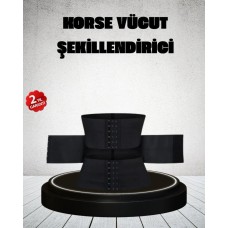 Elastik Bel Şekillendirici Kaymaz Vücut Bandı