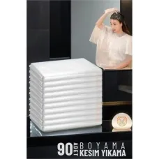 90 Adet Profesyonel Kuaför Saç Boyası Önlüğü - Su Geçirmez Tek Kullanımlık