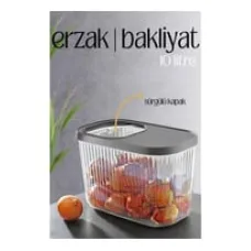Pratik 7.5 Litre Şeffaf Saklama Kabı Mutfak Düzenleyici