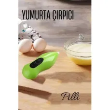 TurboMix Mini Pilli Çırpıcı - Taşınabilir Yumurta Mikseri