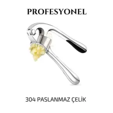 Premium Paslanmaz Çelik Sarımsak Ezici | Turbo-Calibre