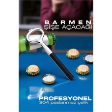 Profesyonel 304 Çelik Şişe Açacağı - Hsnet Barmen Aleti