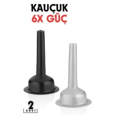Barnhardt Tıkanıklık Açıcı Pompa 2'li Set - Güçlü Lavabo Açıcı