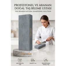 Profesyonel Şef Bıçak Bileyici Taşı - Islak Yağlı ve Kuru Kullanım 723078
