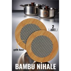 Bambu Çelik Telli İkili Nihale Seti - Şık ve Dayanıklı