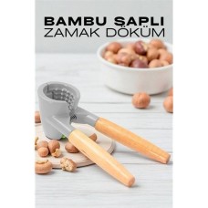 Bambu Saplı Döküm Fındık ve Ceviz Kırıcı - Pratik ve Dayanıklı Kıracağı