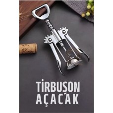 Prestij Şarap Açacağı: Ergonomik Tirbuşon ve Şişe Açacağı Seti