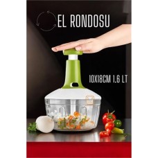 Pratik Turbo Rondo: Üstten Basmalı 1.6L 18cm El Rondosu