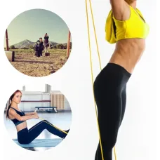 Egonex Direnç Bandı Sarı 3-7 Kg Fitness Antrenman Lastiği