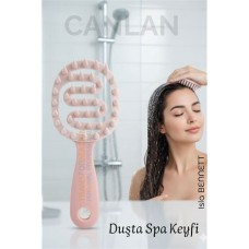 Saç Yıkama İçin Rahatlatıcı Silikon Masaj Tarağı