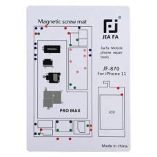 Jıafa JF-870 iPhone 11 Pro Max Manyetik Çalışma Hasırı Vidalı Gösterge