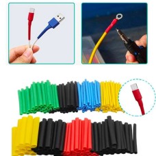 Ally 5 Renk Makaron Isıyla Daralan Kablo Seti 530 Parça 8 Boy - Organize Kablolama Çözümü