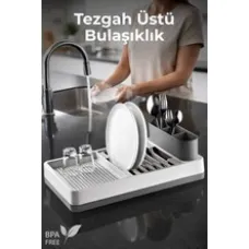Silikon Bulaşık Kurulama Matı 30x40 cm - Gıdaya Uygun Uzun Ömürlü Mutfak Paspası