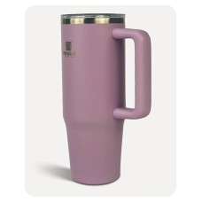 Paslanmaz Çelik Termos Bardak 900 ml - Mavi Pipetli Termos