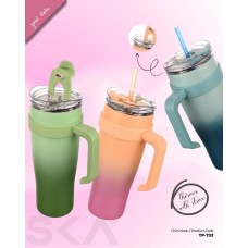 Egonex Isı Koruyucu 1 Litre Çift Duvarlı Termos Bardak