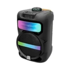 Platoon PL-4361 RGB Işıklı Taşınabilir Bluetooth Hoparlör - 8 İnç Mikrofonlu Yüksek Ses