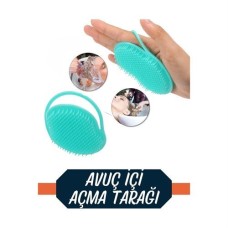 Pratik Saç Yıkama Tarağı - Ergonomik Avuç İçi Tasarım