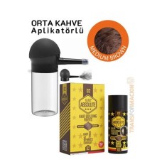 Doğal Hacim Kazandıran Saç Tozu | Orta Kahve Tonu
